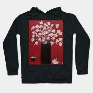 Chrysanthemums and the Rice Bowl Hoodie